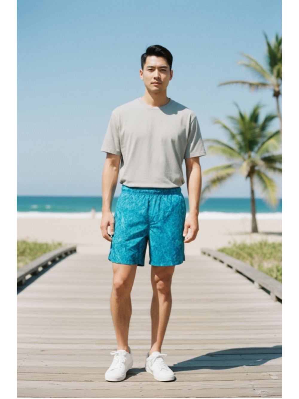 Mens DSG Stride 7” run shorts blue size s